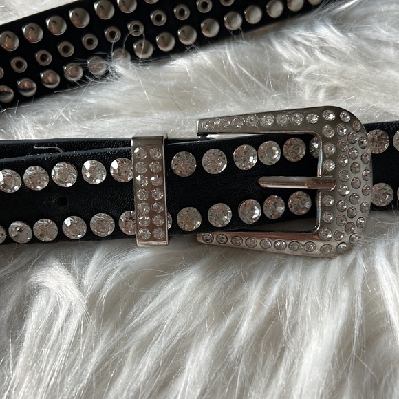 Rhinestone Belt size small - Picture 2 of 5